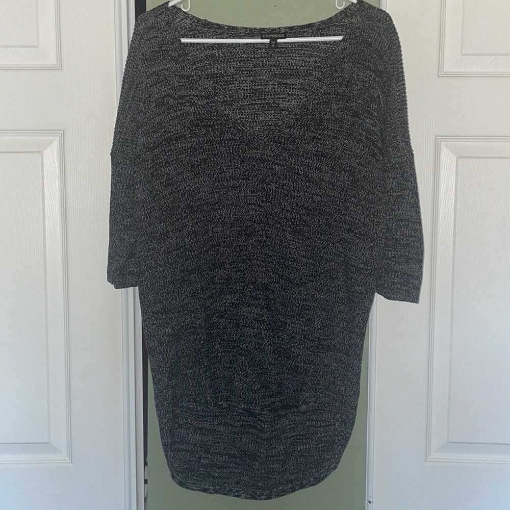 EXPRESS Deep V Neck Sweater, Women’s Size Small